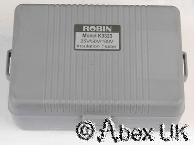 Robin K3323 Insulation Tester Kit 100V