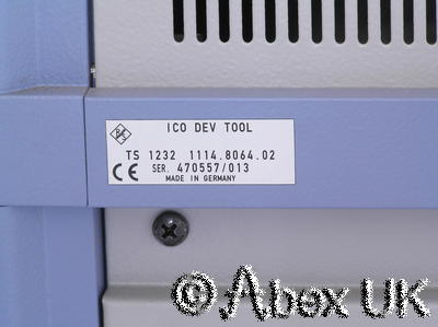 Rohde Schwarz TS1232 PTW30 OSCU ICO Satellite Phone Protocol Tester