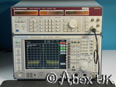Rohde & Schwarz SMG 0.1-1000MHz AM / FM Signal Generator B1. B2  (5)