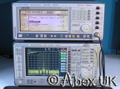 Rohde & Schwarz SMIQ03B-B60 3.3GHz Vector Signal Generator ARB AWG B1 B11 B12 +