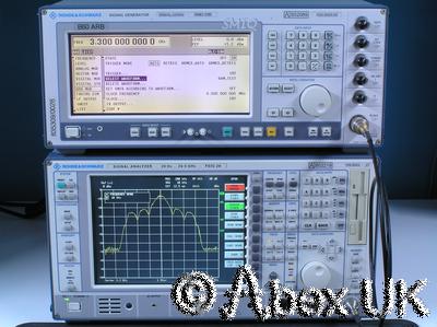 Rohde & Schwarz SMIQ03B-B60 3.3GHz Vector Signal Generator ARB AWG B1 B11 B12 +