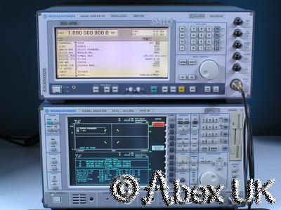 Rohde & Schwarz SMIQ03B-B60 3.3GHz Vector Signal Generator ARB AWG B1 B11 B12 +