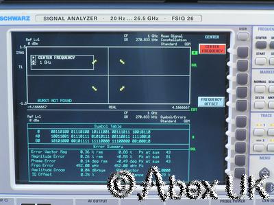 Rohde & Schwarz SMIQ03B-B60 3.3GHz Vector Signal Generator ARB AWG B1 B11 B12 +