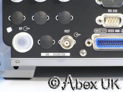 Rohde & Schwarz SMIQ03B-B60 3.3GHz Vector Signal Generator ARB AWG B1 B11 B12 +