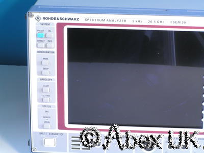 Rohde & Schwarz FSEM20 Spectrum / Signal Analyser 9kHz - 26.5GHz