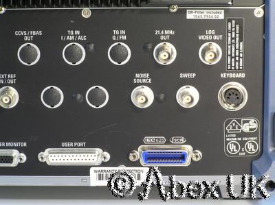 Rohde Schwarz FSIQ26 Spectrum Signal Analyser 26GHz Analyzer