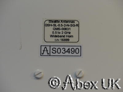Steatite QSH-SL-0.5-2-N-SG-R (QMS-00831) Wideband Horn 500MHz - 2.0GHz (2)