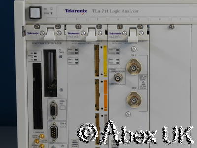 Tektronix TLA 711 7L2 68-Channel Logic Analyser and 7D1 2.5GS/s DSO