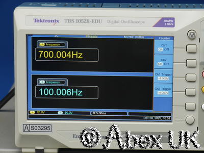 Tektronix TBS1052B-EDU Portable Digital Oscilloscope 50MHz 1GS/s (5)