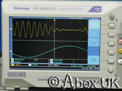 Tektronix TBS1052B-EDU Portable Digital Oscilloscope 50MHz 1GS/s (6)