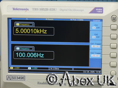 Tektronix TBS1052B-EDU Portable Digital Oscilloscope 50MHz 1GS/s (1)