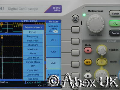 Tektronix TBS1052B-EDU Portable Digital Oscilloscope 50MHz 1GS/s (2)