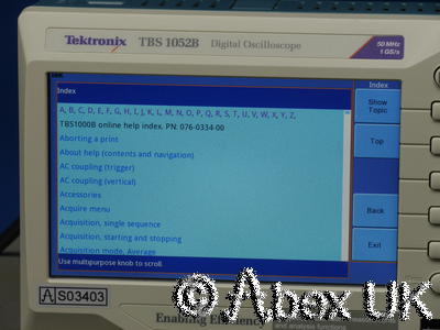 Tektronix TBS1052B Portable Digital Oscilloscope 50MHz 1GS/s (1)