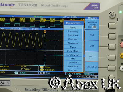 Tektronix TBS1052B Portable Digital Oscilloscope 50MHz 1GS/s (3)