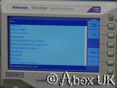 Tektronix TBS1052B Portable Digital Oscilloscope 50MHz 1GS/s (3)