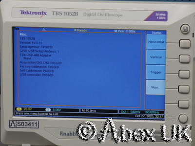 Tektronix TBS1052B Portable Digital Oscilloscope 50MHz 1GS/s (3)