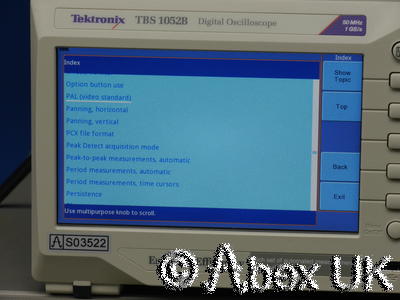 Tektronix TBS1052B Portable Digital Oscilloscope 50MHz 1GS/s (4)