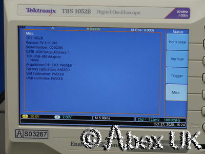 Tektronix TBS1052B Portable Digital Oscilloscope 50MHz 1GS/s (5)