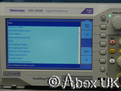 Tektronix TBS1052B Portable Digital Oscilloscope 50MHz 1GS/s (6)