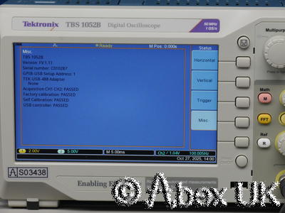 Tektronix TBS1052B Portable Digital Oscilloscope 50MHz 1GS/s (6)