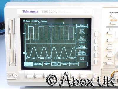 Tektronix TDS520A 2- Channel 500MHz 500Ms Oscilloscope GPIB Cursors (1)