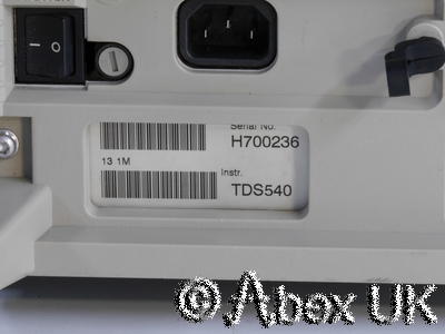 Tektronix TDS540 500MHz 4 Channel Digital Oscilloscope GPIB Spares or Repair