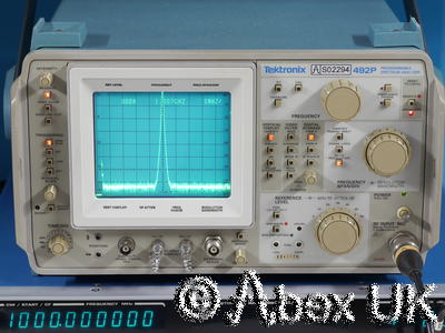 Tektronix 492P Spectrum Analyser 21/220GHz Opt 1/2/3 Preselect, Digital, NB/PLL