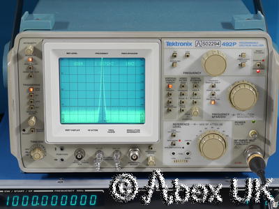 Tektronix 492P Spectrum Analyser 21/220GHz Opt 1/2/3 Preselect, Digital, NB/PLL