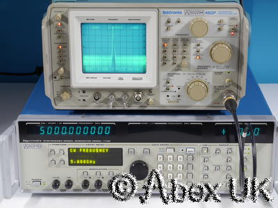 Tektronix 492P Spectrum Analyser 21/220GHz Opt 1/2/3 Preselect, Digital, NB/PLL