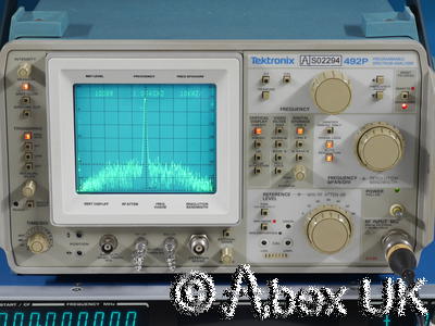 Tektronix 492P Spectrum Analyser 21/220GHz Opt 1/2/3 Preselect, Digital, NB/PLL