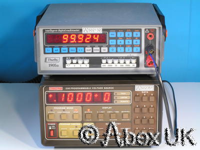 Thurlby Thandar (TTI) 1905A 5.5 Digit Intelligent Multimeter DVM/DMM 1/4 Thurlby Thandar (TTI) 1905A 5.5 Digit Intelligent Multimeter DVM/DMM 1/4