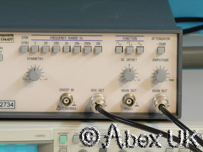 TTI (Thurlby Thandar Instruments) TG215 2MHz Function Generator