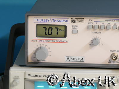 TTI (Thurlby Thandar Instruments) TG215 2MHz Function Generator