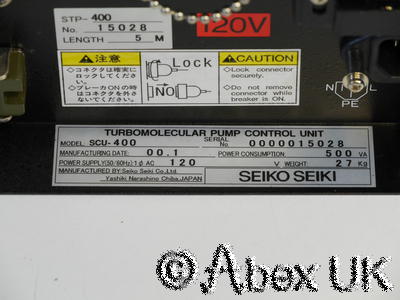Edwards (BOC) Seiko Seiki STP400 Turbomolecular Vacuum Pump Controller NOS