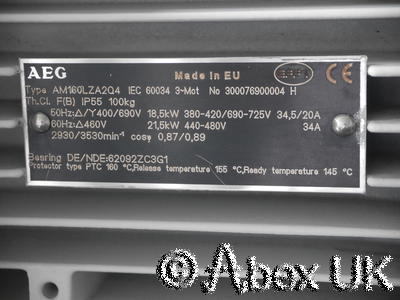Leybold RA-7001-L Large Roots Vacuum Booster Pump 7470 m^3/h 18.5kW 3ph Leybold RA-7001-L Large Roots Vacuum Booster Pump 7470 m^3/h 18.5kW 3ph